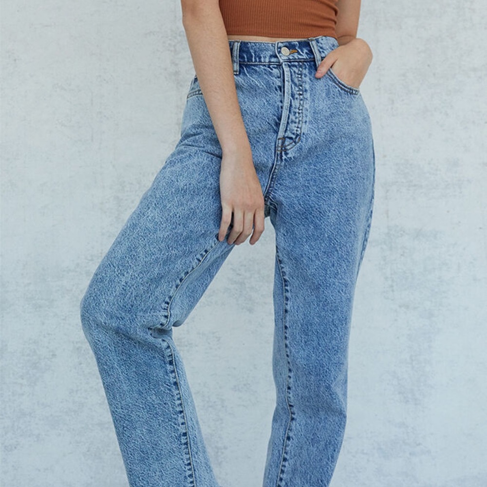 PacSun High Waisted Straight Leg Jeans